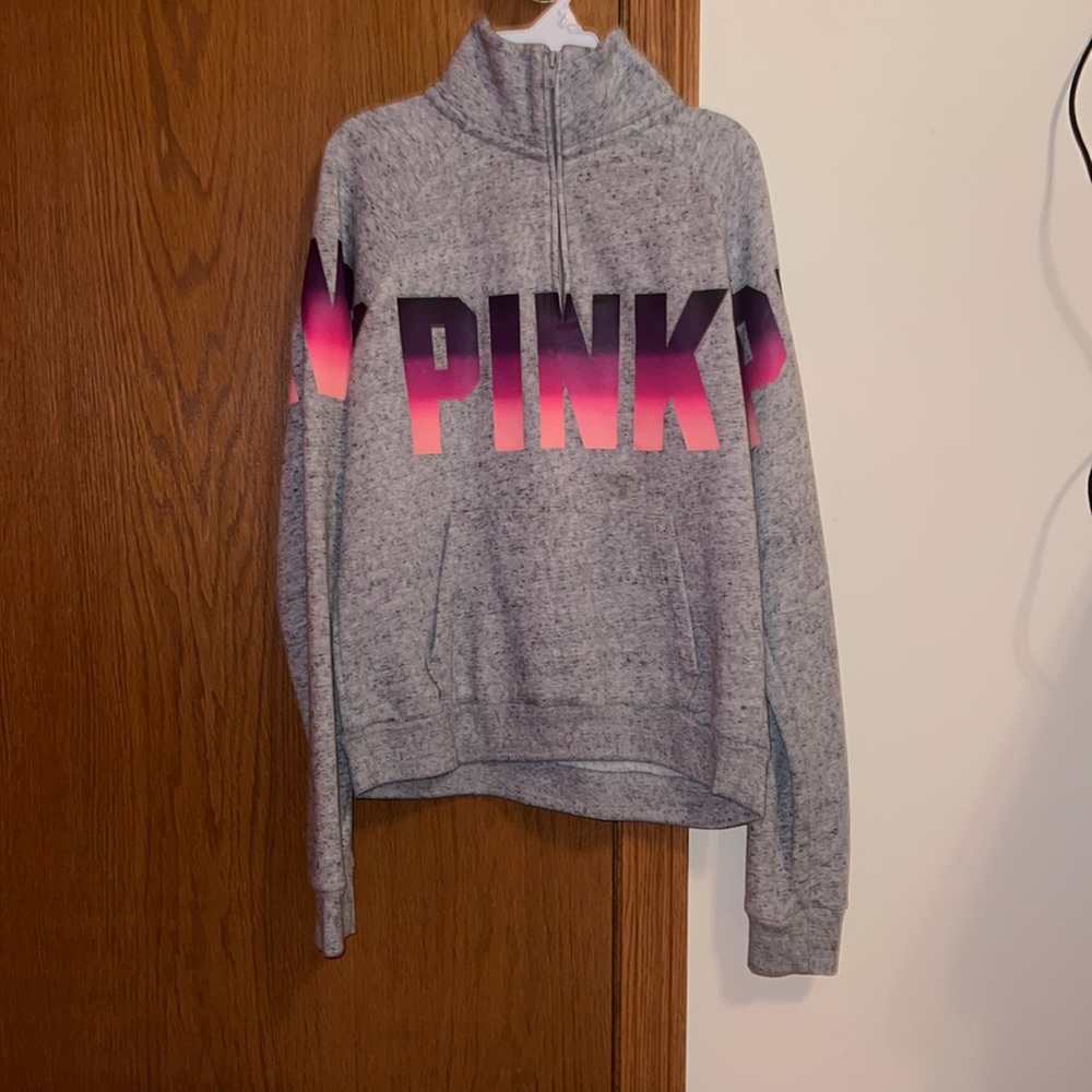 Half-Zip Up PINK Jacket